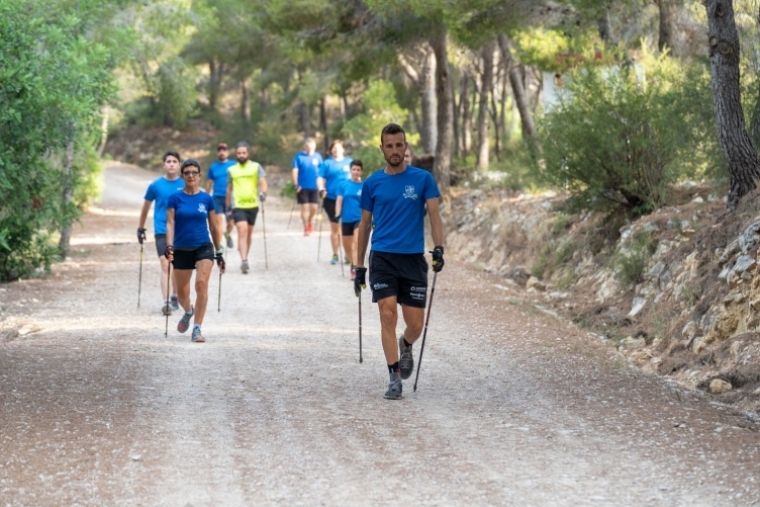 Tavernes apoya ser sede del Campeonato de España de Marcha Nórdica 2022