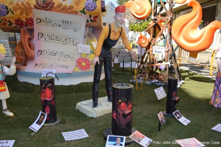 Seis fallas de Gandia piden no plantar sus monumentos falleros en septiembre