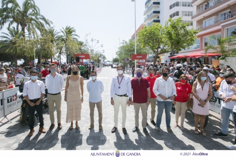 Gandia proyecta su imagen en más de 190 países gracias a La Vuelta Ciclista