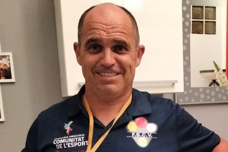 José Luis Pascual del Chef Amadeo Gandia Billar Club, campeón autonómico