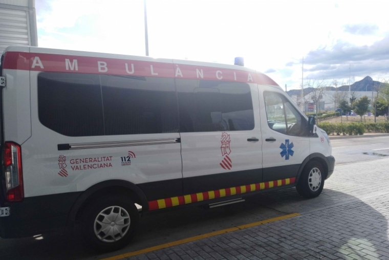 Tres jóvenes heridas en un accidente en la carretera de Gandia a Barx