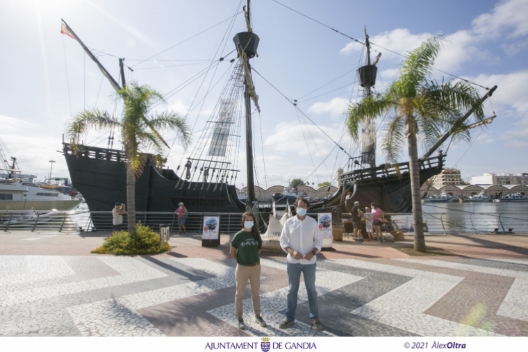 La Nave Victoria visita Gandia y puede ser visitada hasta el día 12