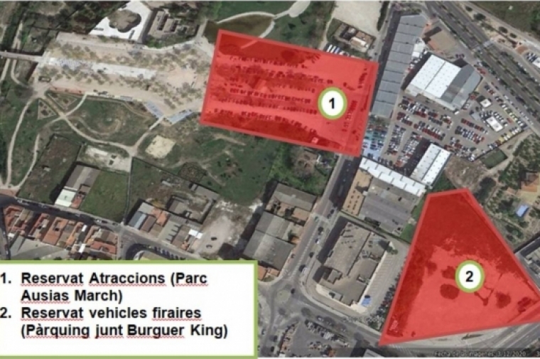 Cierres de tráfico en los accesos a los Colegios de Gandia desde hoy lunes