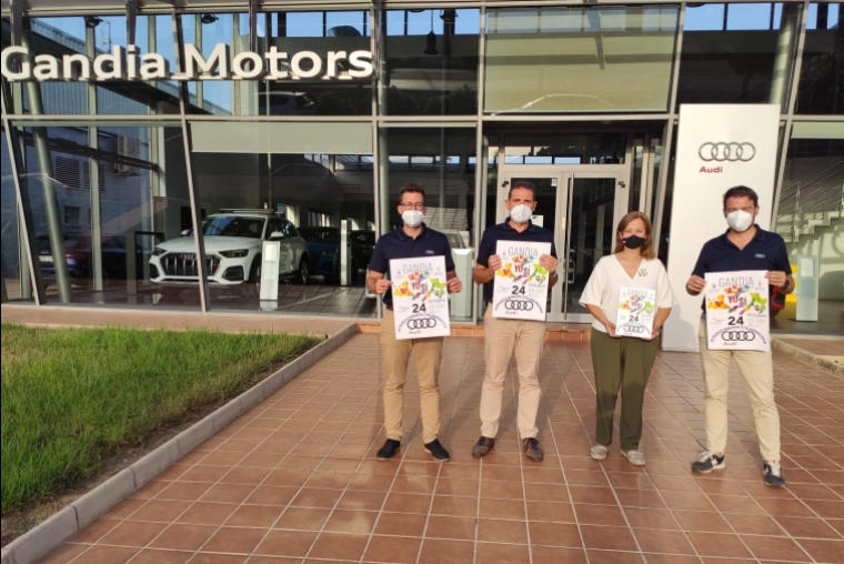 Audi Gandia Motors colabora con la organización de la Run Cáncer 2021 Gandia