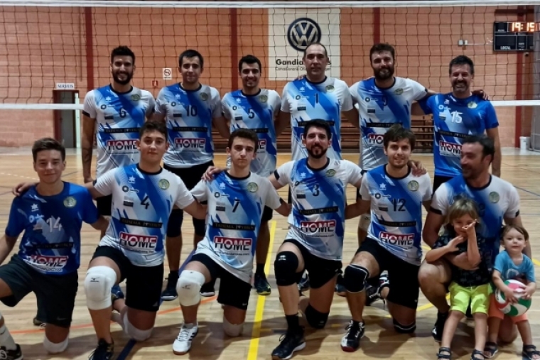 El Club Voleibol Gandia vuelve a tener equipo senior cinco años después