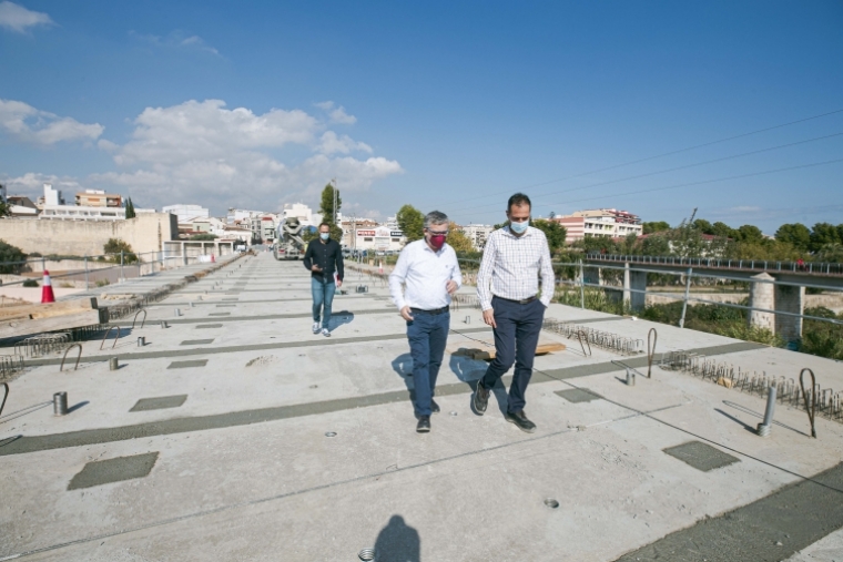El nuevo puente de Alacant en Gandia estará abierto en estas Navidades