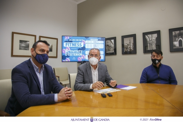 Llega el Fitness en la penúltima cita de Fira Mercat Gandia 2021