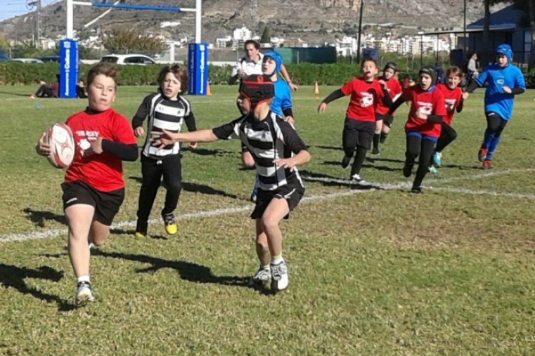 Primera Jornada de Rugby categorías sub8, sub10 y sub12 en Gandia