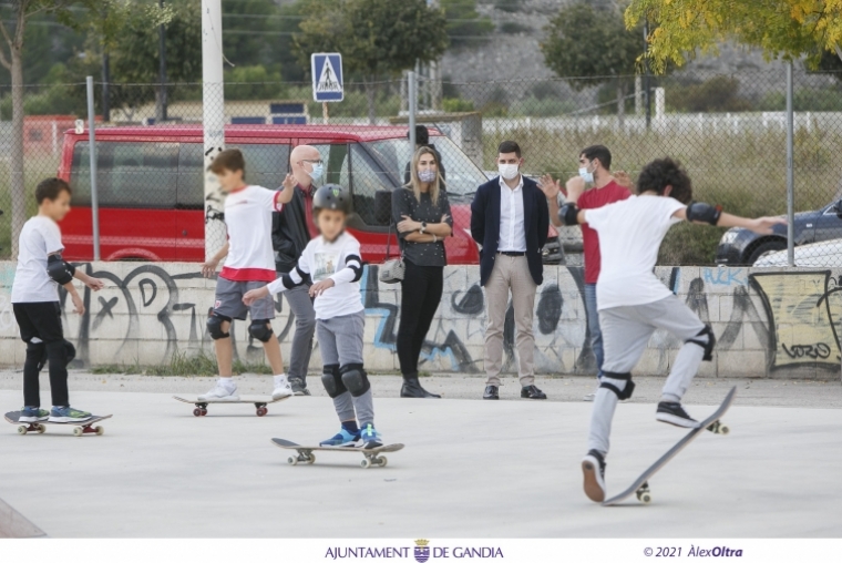 Gandia mejorará las pistas del Skatepark de Roís de Corella