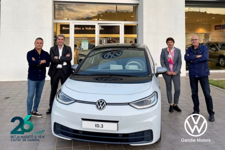 Volkswagen es el vehículo oficial de la Mitja Marató & 10 K Ciutat de Gandia