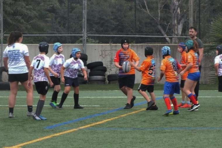 Éxitosa primera matinal de rugby de categorías sub8, sub10 y sub12 en Gandia