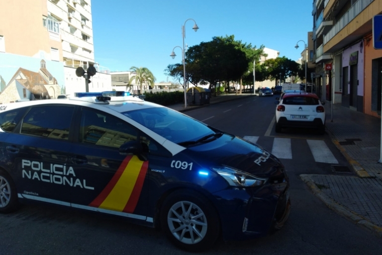 Robo en un supermercado: agradecimiento a la Policía Nacional de Gandia