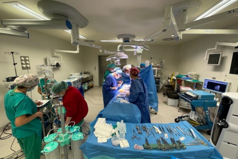 El hospital de Gandia realiza un explante de órganos con tecnología ECMO