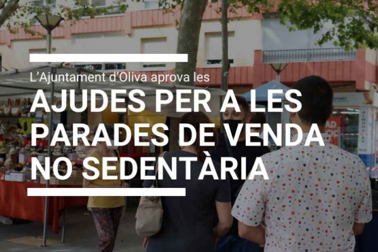 Oliva aprueba las ayudas para los tenderetes de venta no sedentaria