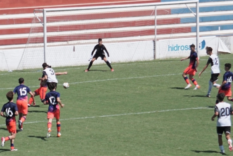 El gandiense David Martínez Melo con la Selección Española Sub-16