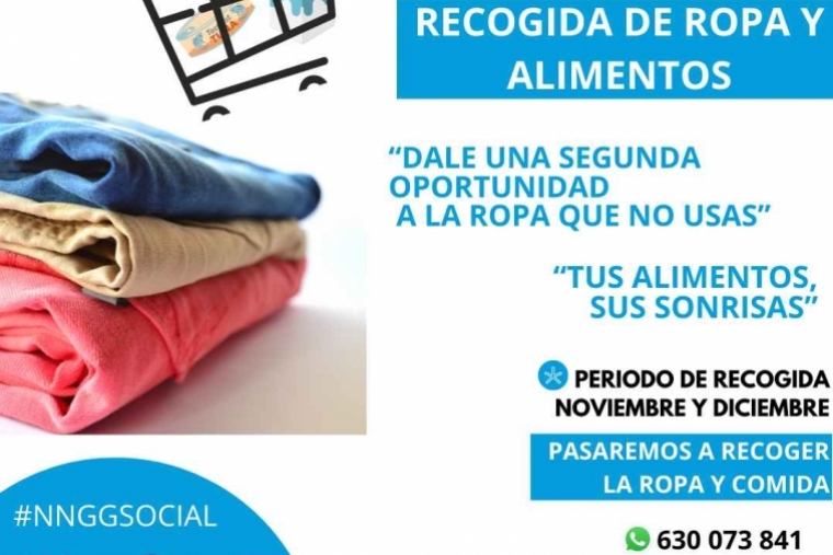 Nuevas Generaciones del PP de Gandia inicia la recogida de alimentos y ropa
