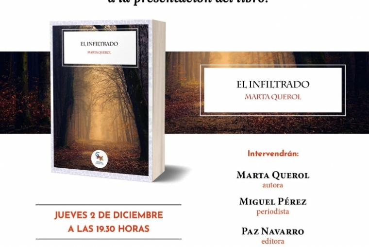 La escritora Marta Querol presenta mañana jueves su último libro en Gandia