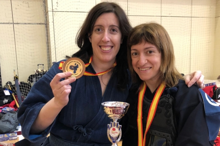 Plata y Bronce para Gandia en el Nacional de Kendo disputado en Madrid