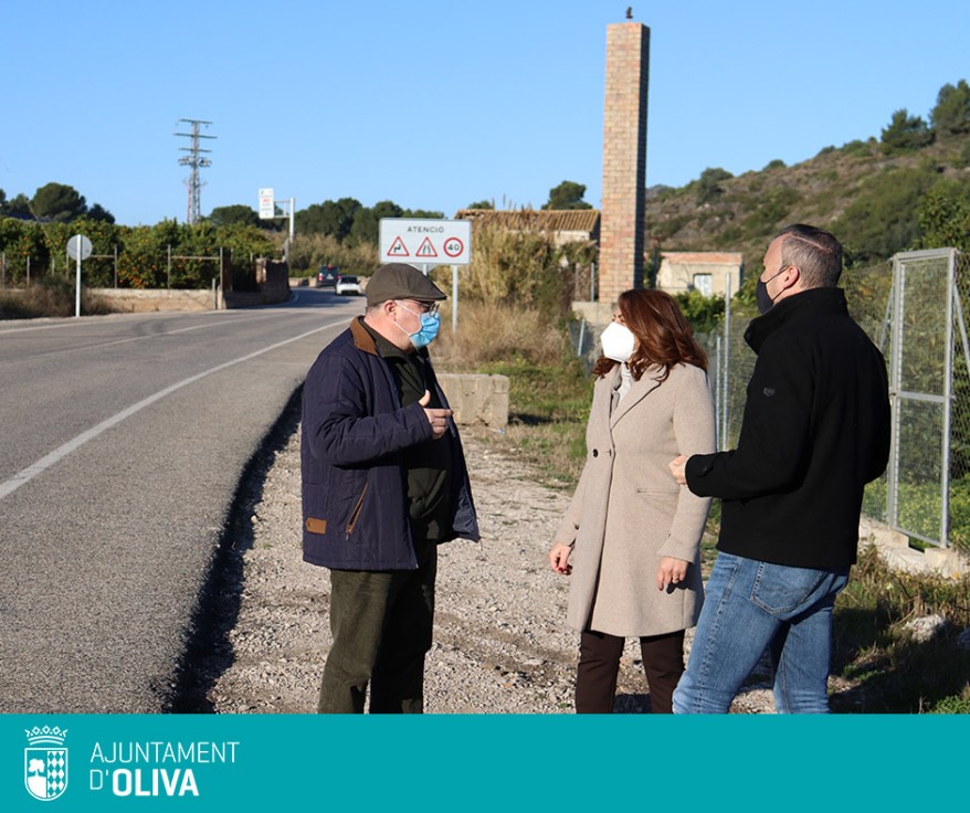 Finalizan las obras de la carretera CV-683 de Oliva a La Font