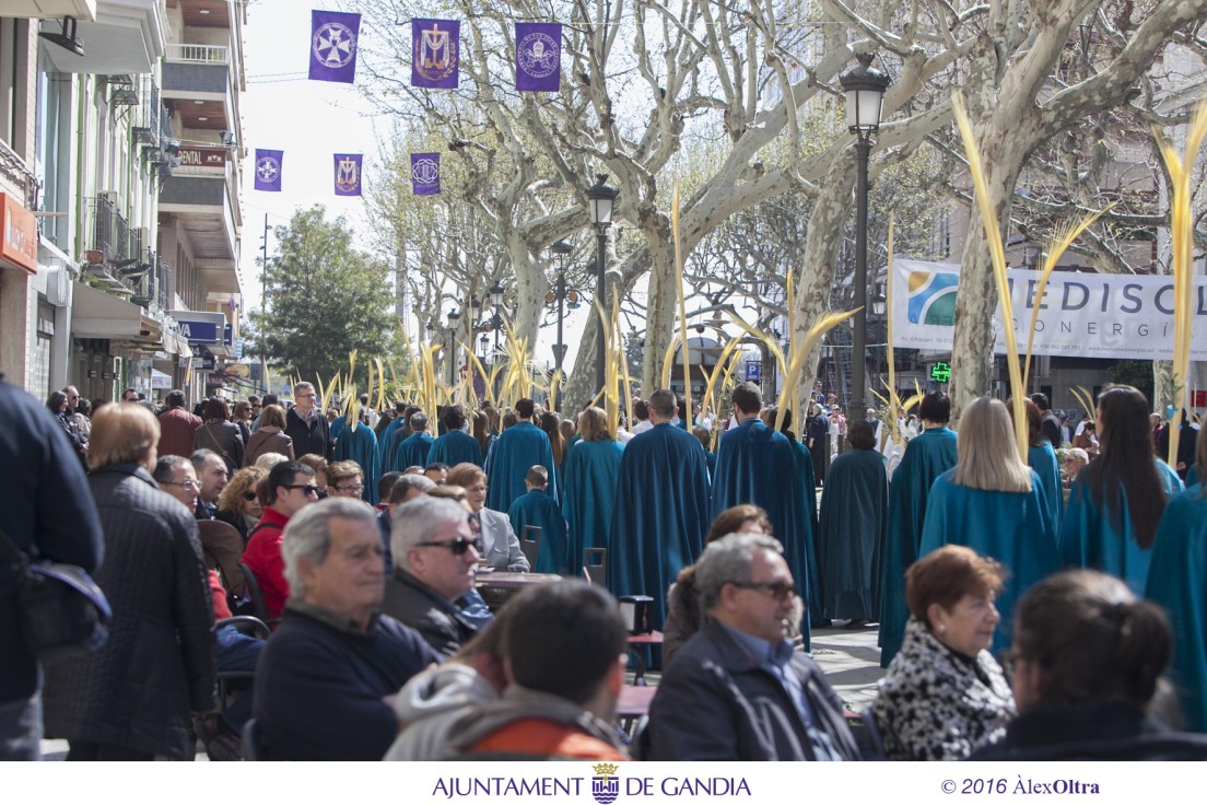 La Junta Mayor de Hermandades de la Semana Santa de Gandia trabaja para celebrar actos con normalidad