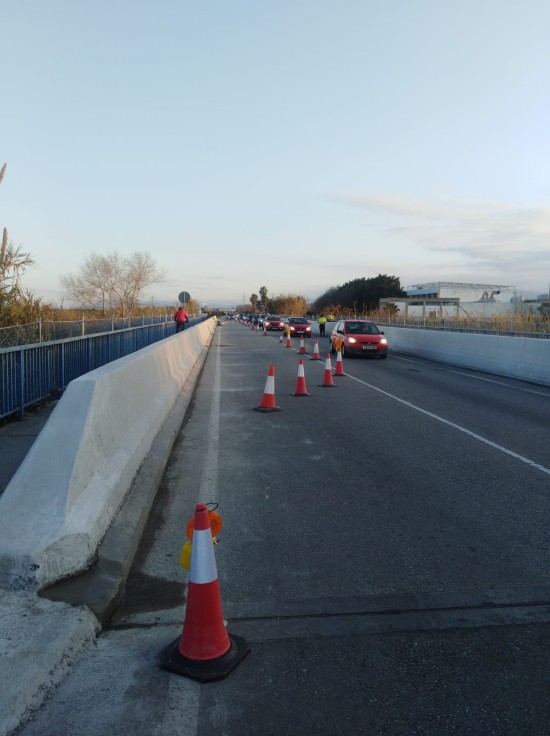 Pascal Renoult: de nuevo otra obra colapsa el acceso a Gandia por Daimús