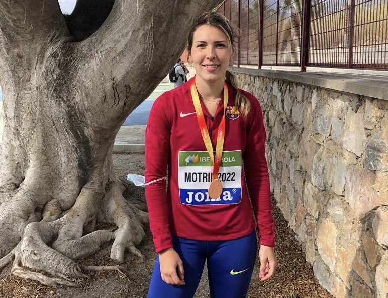 Gema Martí, bronce y sexta mejor marca española de la historia