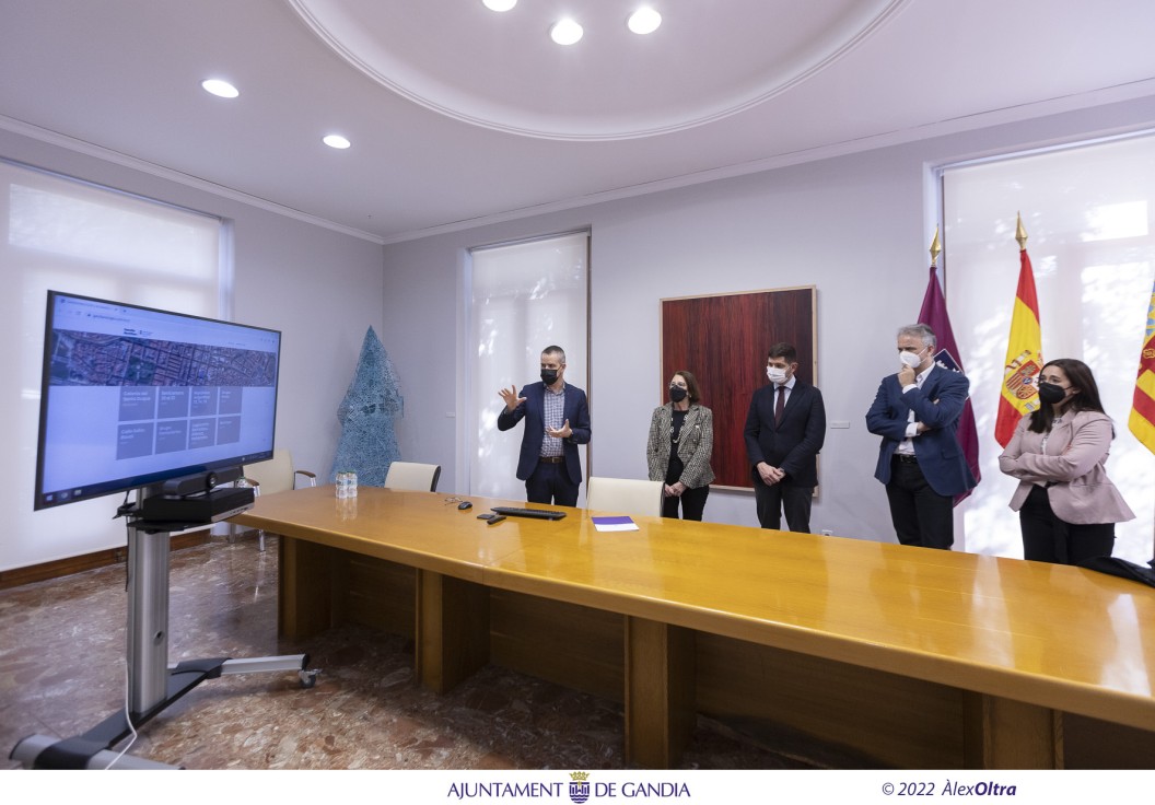Gandia reúne en una misma web todas las actuaciones a realizar en materia de regeneración urbana