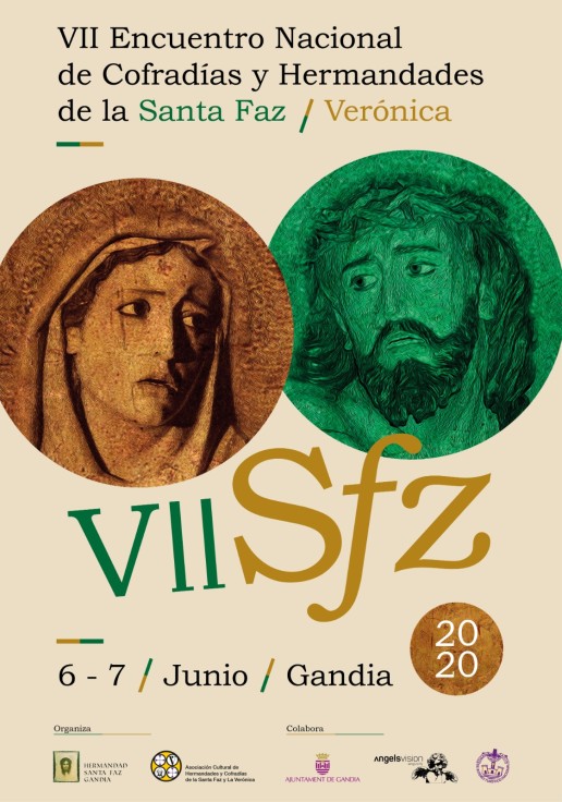 VII Encuentro Nacional de Hermandades y Cofradías de la Santa Faz Verónica en Gandia