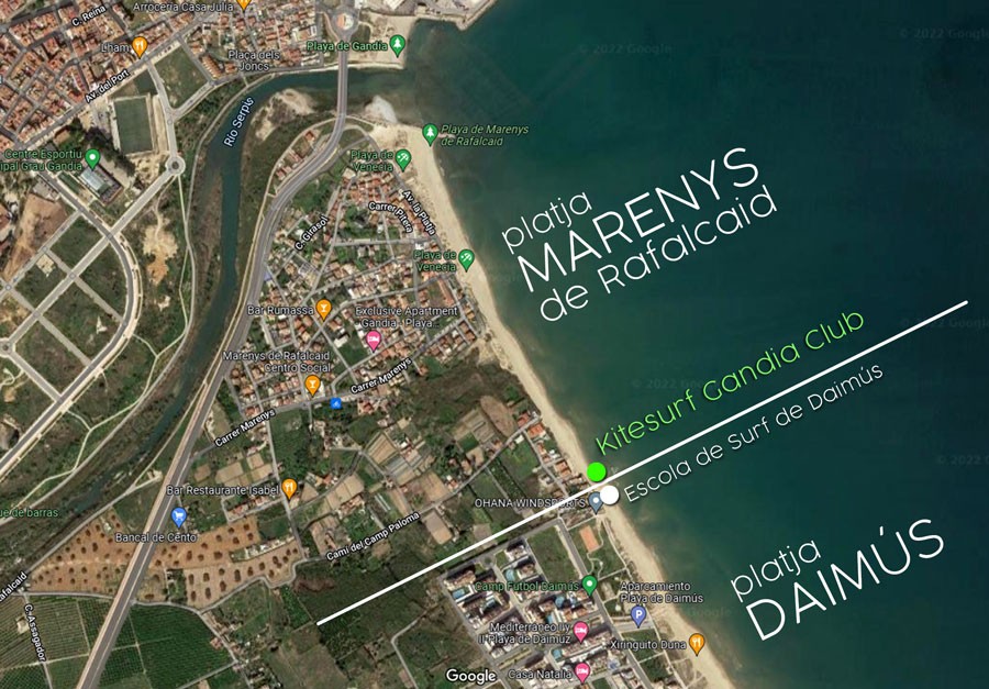 Los vecinos de Rafalcaid no han votado quitar el Kitesurf: El club deportivo responde a la entidad vecinal
