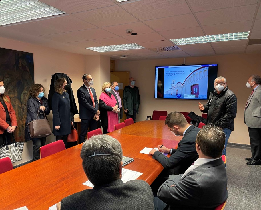 La Universitat Politècnica de València amplía las instalaciones dedicadas a la investigación marina en el Puerto de Gandia