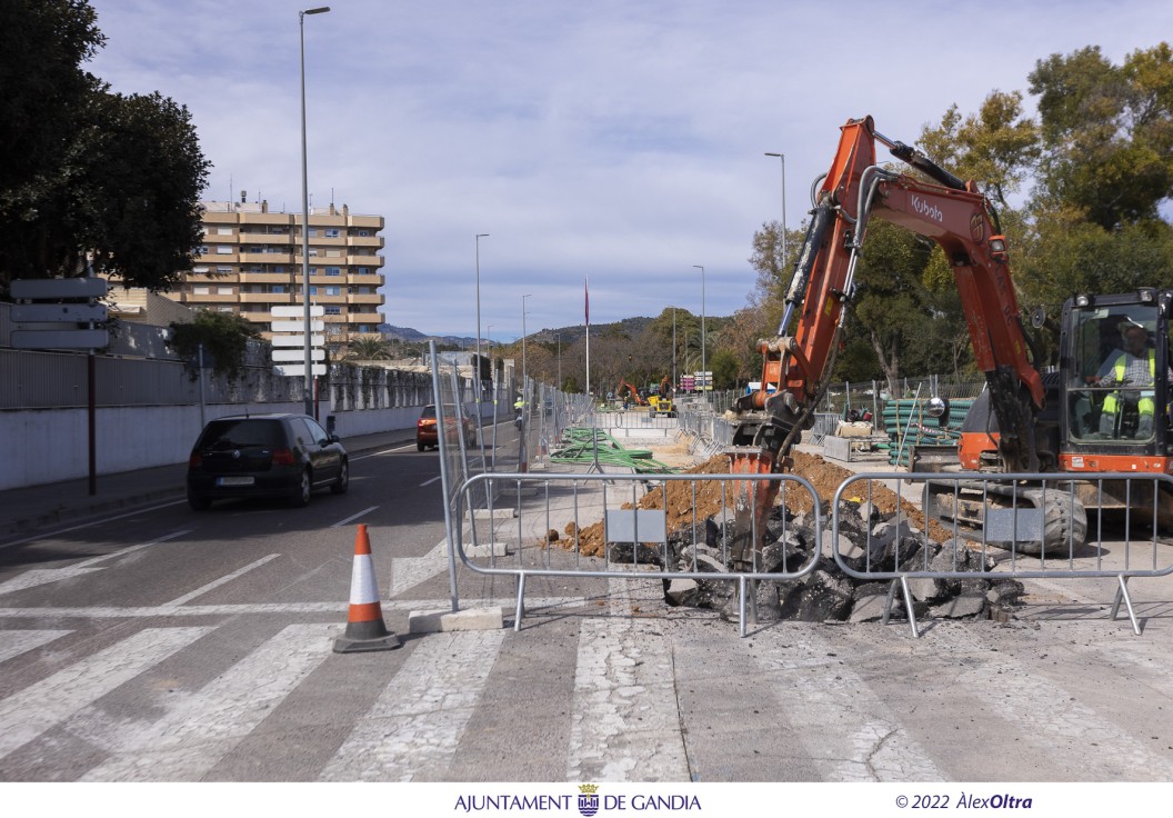 Mañana viernes se abre la carretera del Grau de Gandia y se recupera la normalidad