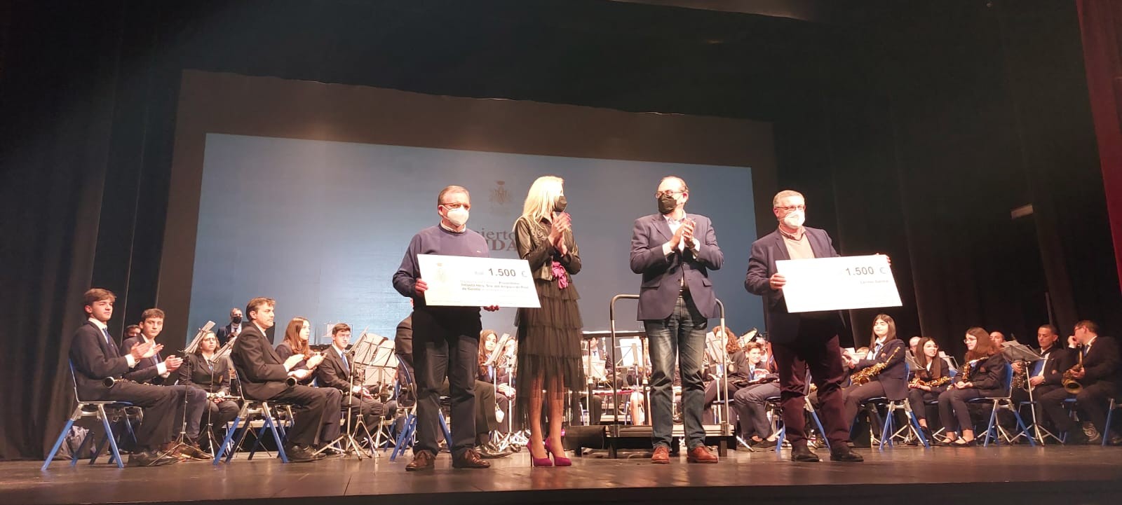 La Real e Ilustre Hermandad de la Dolorosa de Gandia recauda 3.565 euros en su concierto solidario