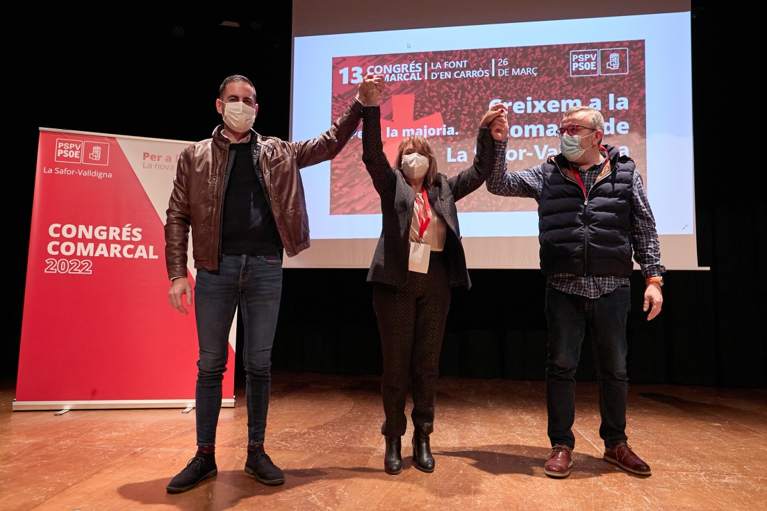 Liduvina Gil, proclamada nueva secretaria general del PSPV-PSOE de la Safor-Valldigna en el XIII Congreso