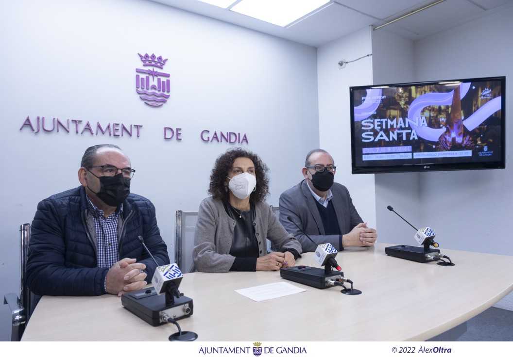 Fira Mercat Gandia acoge del 7 al 9 de abril una exposición sobre Semana Santa