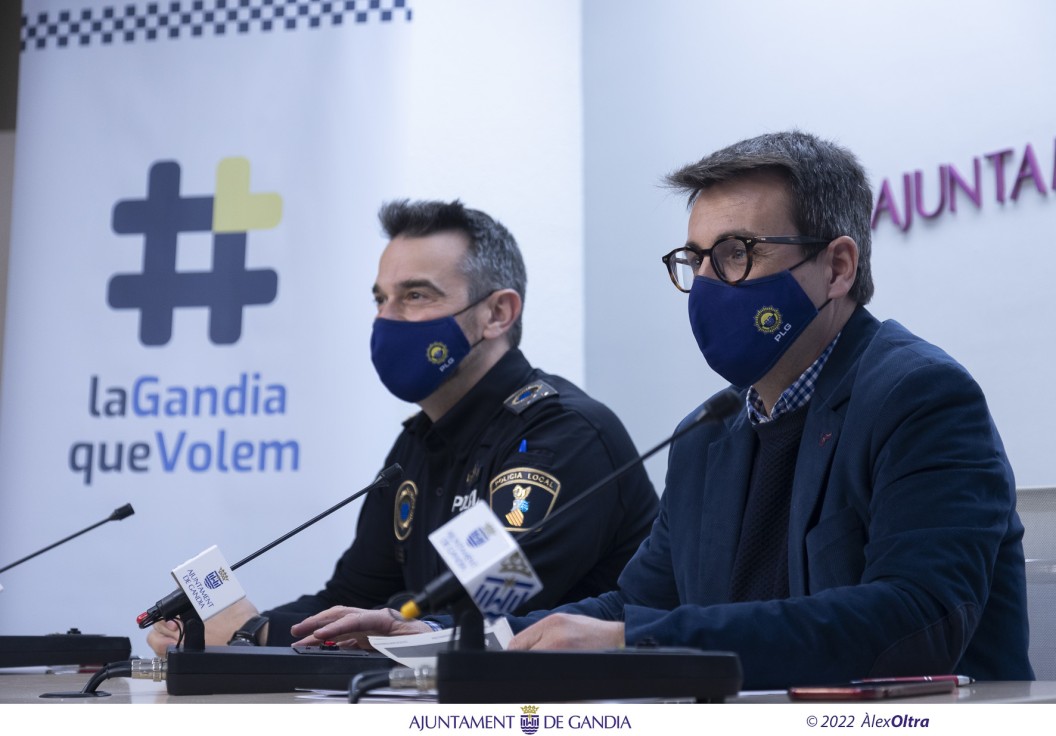 La Policía Local de Gandia incrementa su presencia en redes sociales