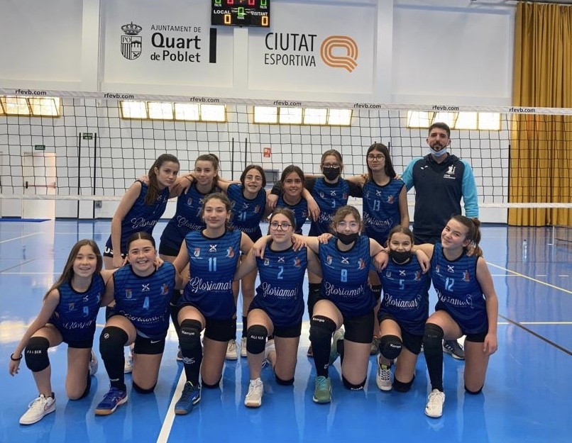 El Gloriamar Volei Piles consigue una gran victoria en el campo del Voley Quart