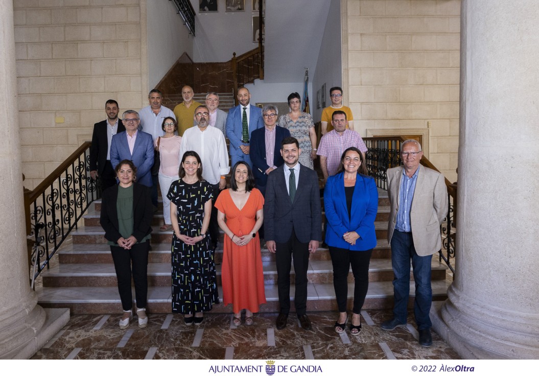 Gandia acoge una reunión entre Generalitat y Alcaldes de la Safor y la Marina sobre el Tranvía a Dénia