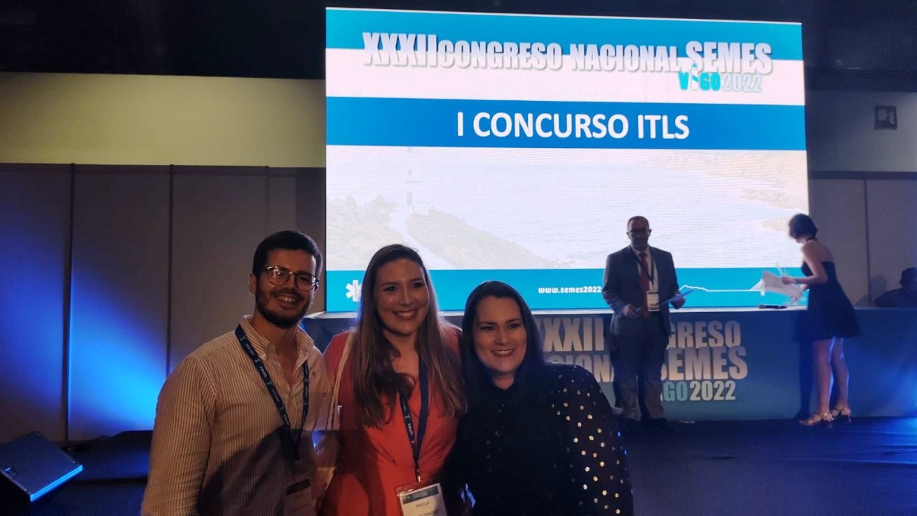 Profesionales del hospital de Gandia ganan el consurso ITLS del congreso nacional de Urgencias
