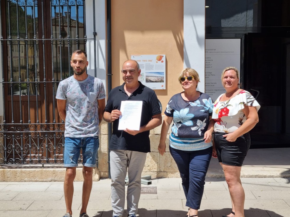 Moción de censura contra el alcalde de Villalonga por parte del PSOE
