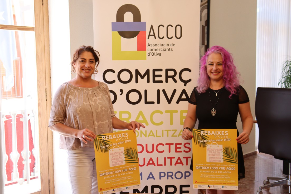 Rebajas y sorteos gracias a la Asociación de Comerciantes de Oliva