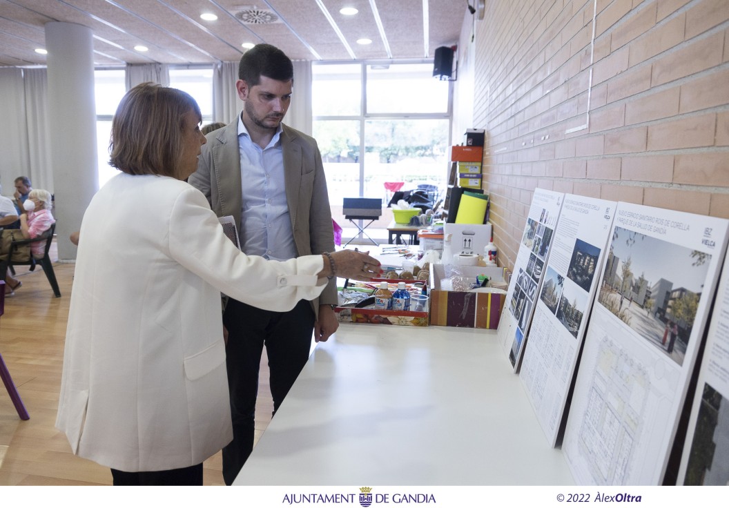 Gandia abre un proceso participativo sobre el diseño de la plaza del futuro centro sanitario de Roís de Corella