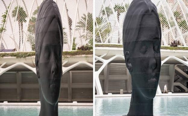 Las esculturas "Silvia" y "María" de Jaume Plensa se exhibirán en Gandia hasta 2023