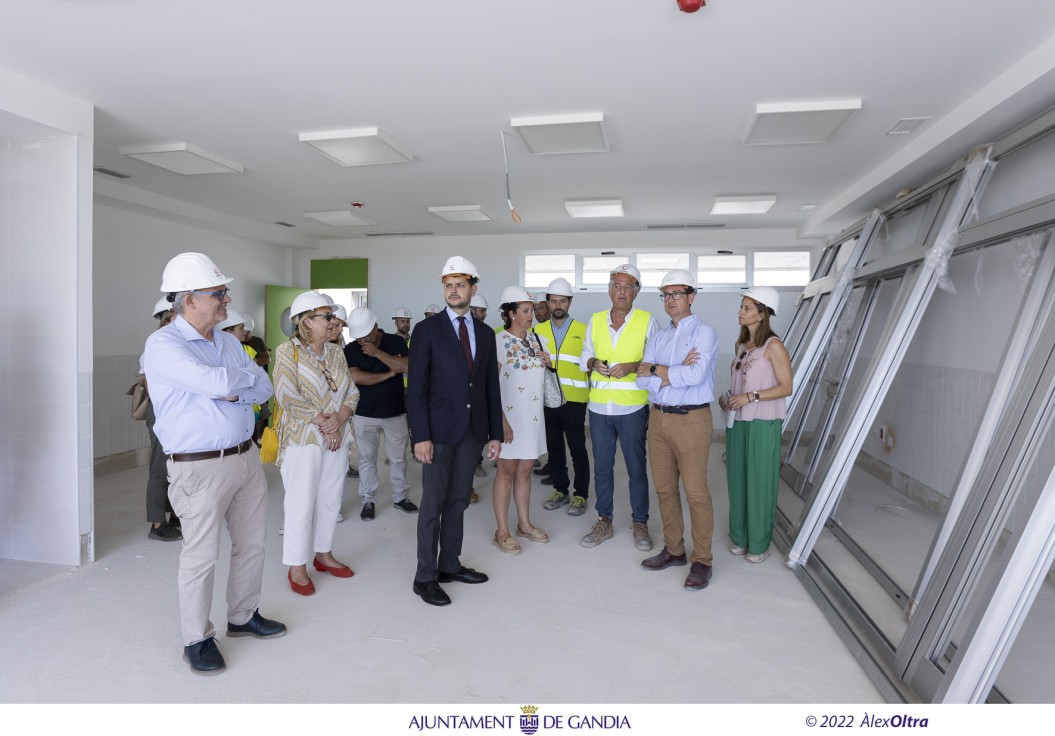 Las obras del nuevo CEIP Les Foies avanzan a buen ritmo