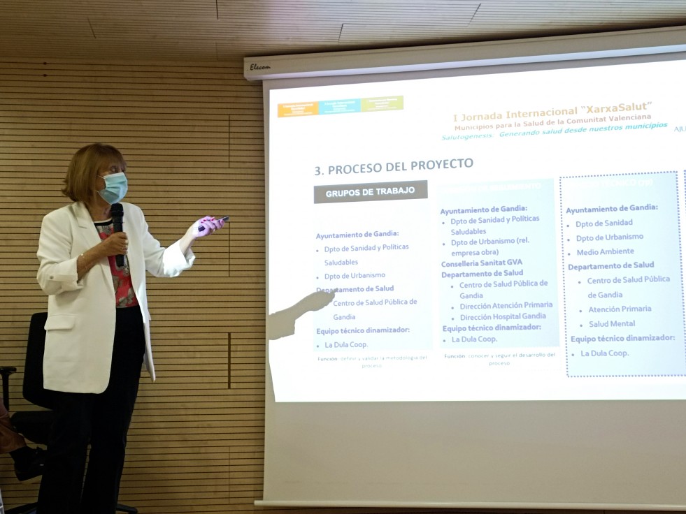 Gandia estuvo presente en la I Jornada Internacional XarxaSalut