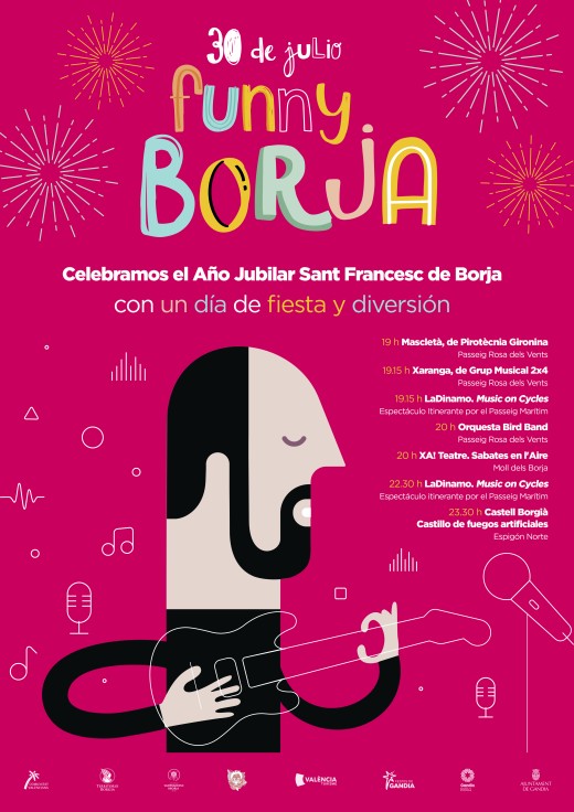 El Funny Borja se celebra el próximo 30 de julio en la playa de Gandia