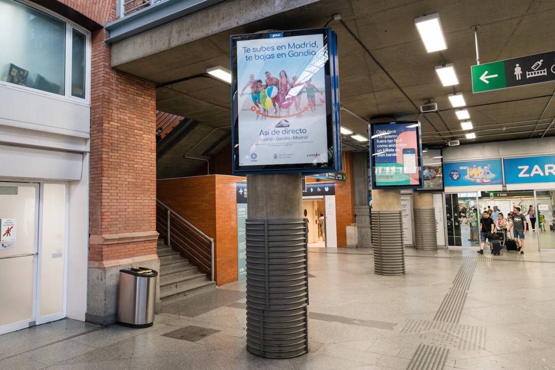 Gandia promociona en Madrid los trenes de larga distancia a la ciudad