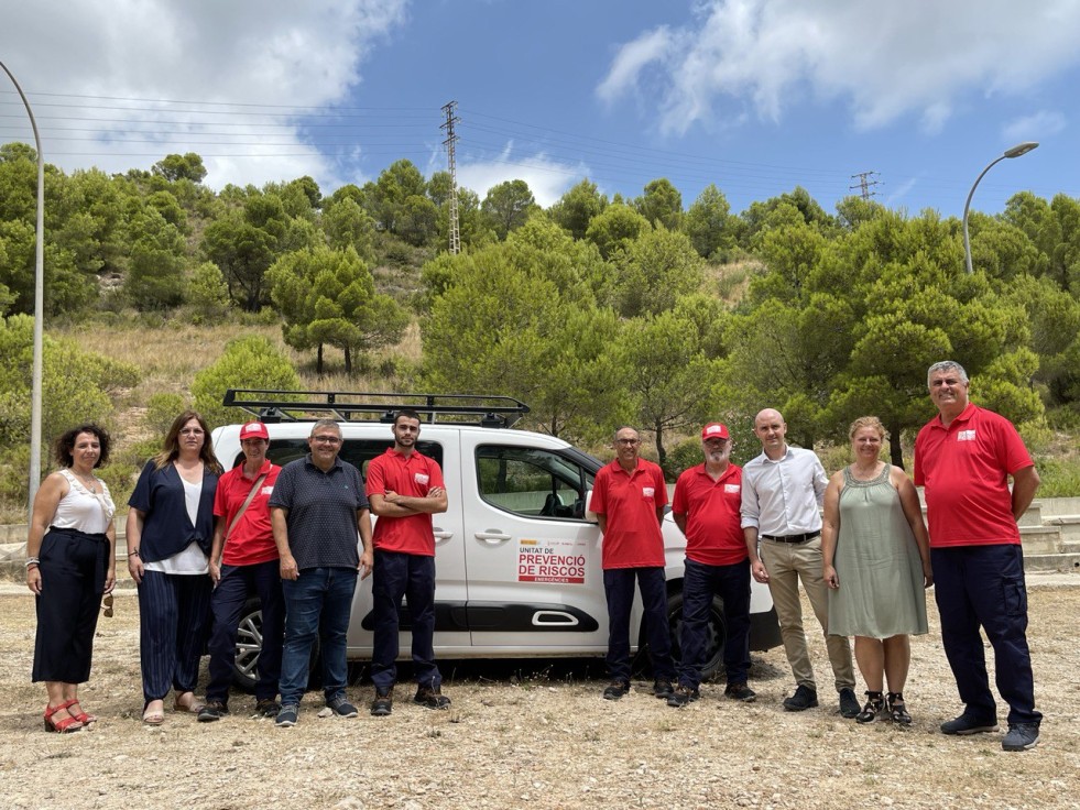 5 vecinos de Tavernes forman parte de la nueva brigada forestal del municipio