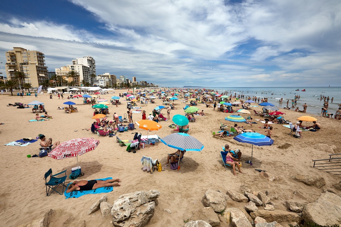 Gandia ya supera el 85% de ocupación para agosto a falta de reservas de última hora