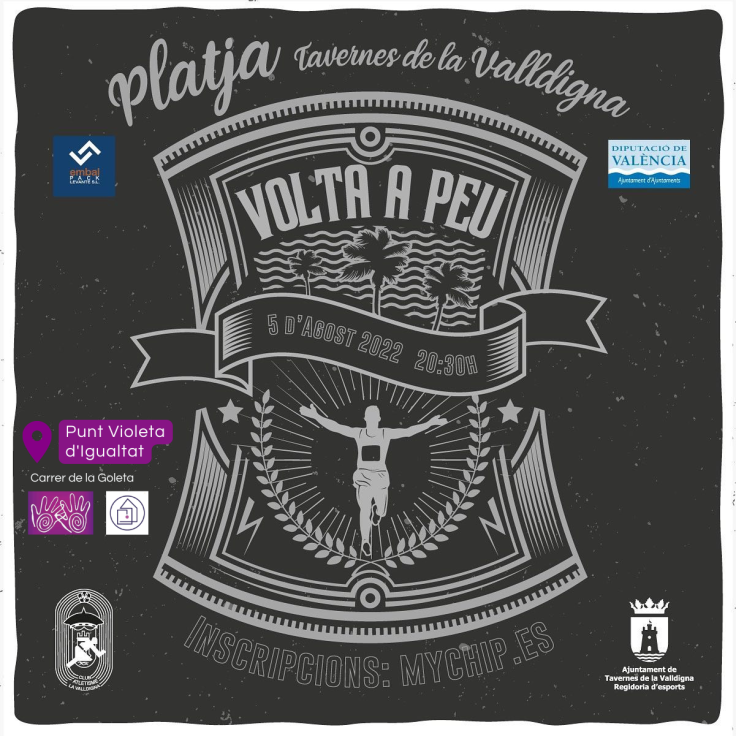 Mañana se celebra la edición 33 de la Volta a Peu de la playa de Tavernes y cuenta con cientos de participantes