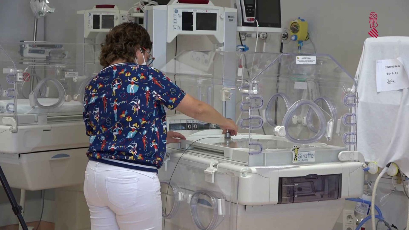 Medir las vibraciones transmitidas a neonatos en las incubadoras del Hospital de Gandia